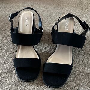 Y Not Elegant Black Women's Heels